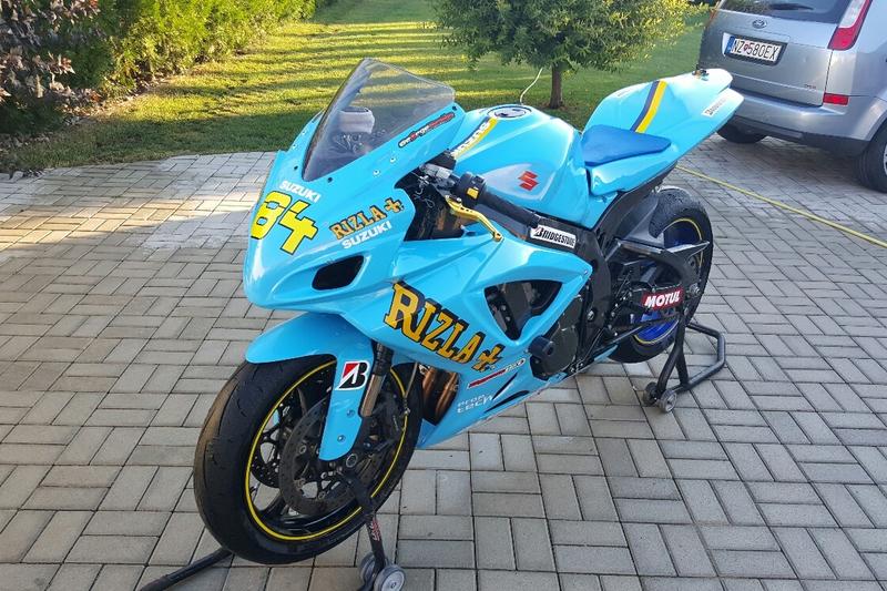 Predám okruhovku Suzuki GSXR 750K8